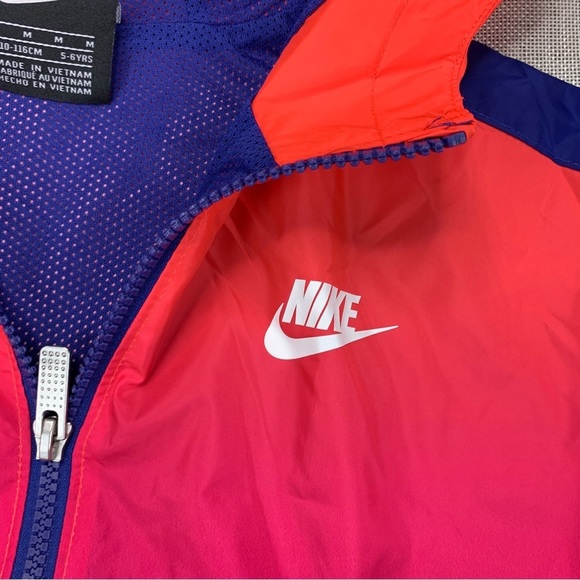 Nike Little Kids' Rise Ombre Woven Jacket Size 6 - Picture 8 of 12